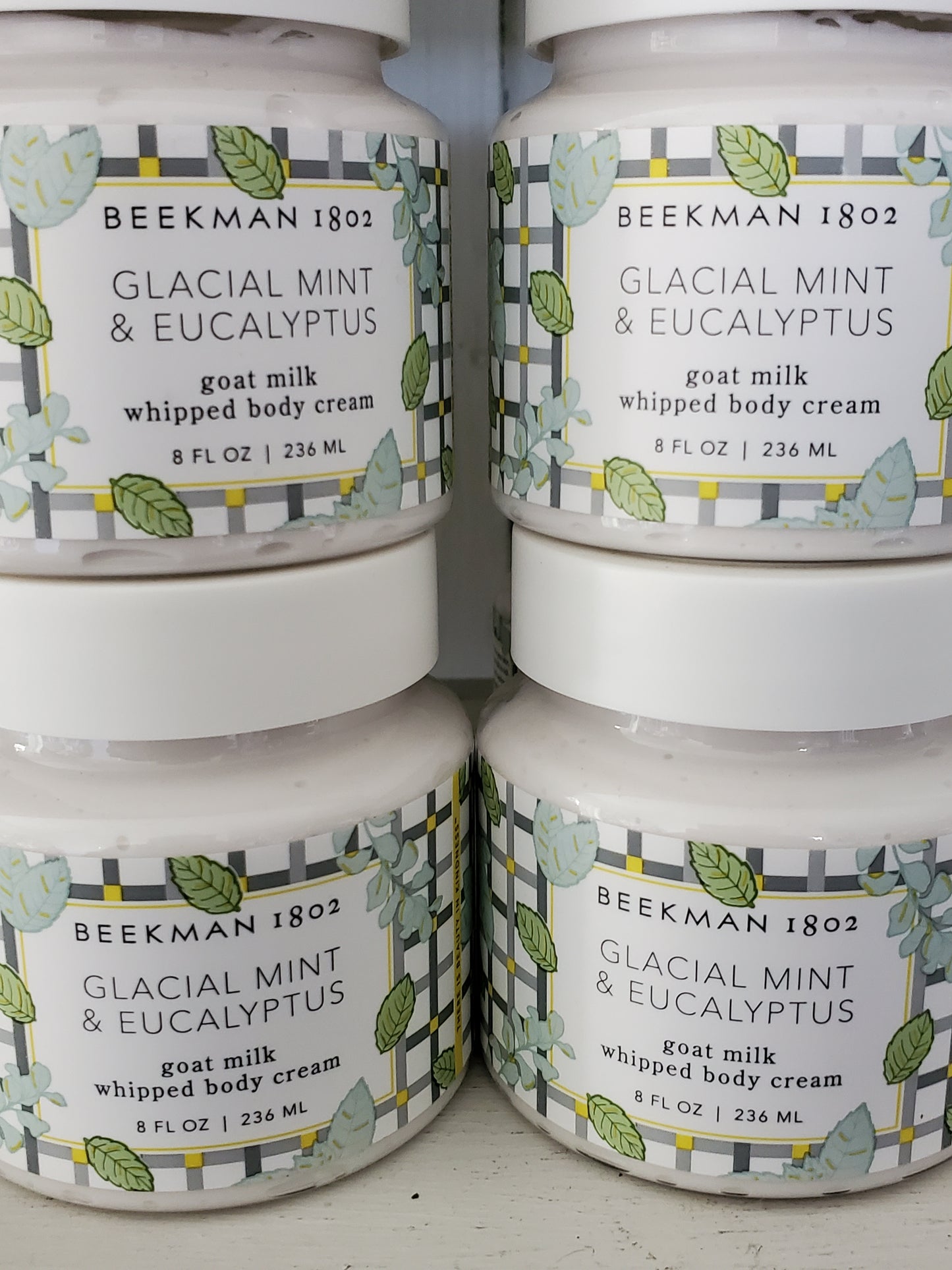 Beekman Mint And Eucalyptus Whipped Body Butter
