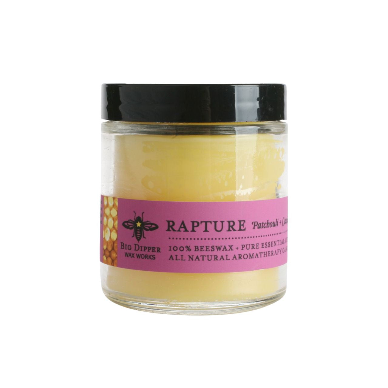 Pure Beeswax 3.2 Oz. Glass Candle