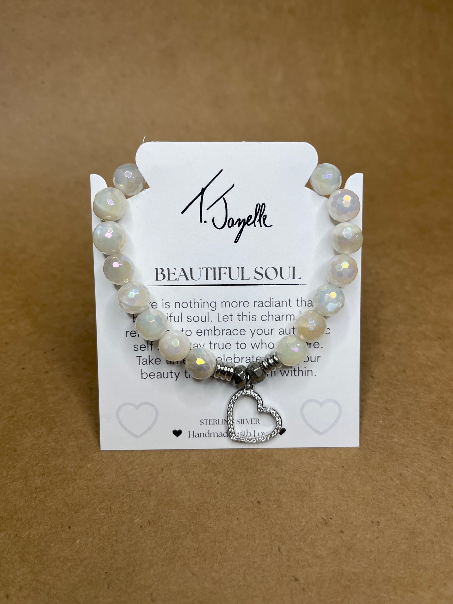 T. Jazelle Gemstone Charm Bracelets - Faith & Fortitude Collection