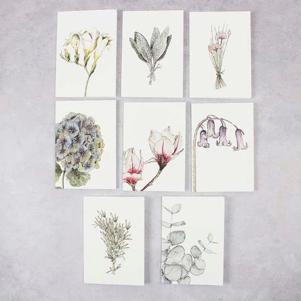 Mixed Botanicals Notecard Set