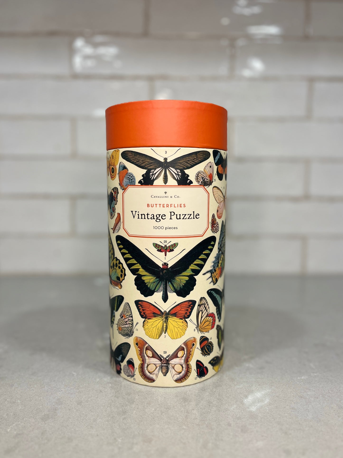 Butterflies Vintage Puzzle