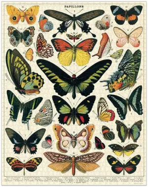 Butterflies Vintage Puzzle