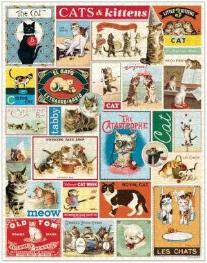 Cats & Kittens Vintage Puzzle