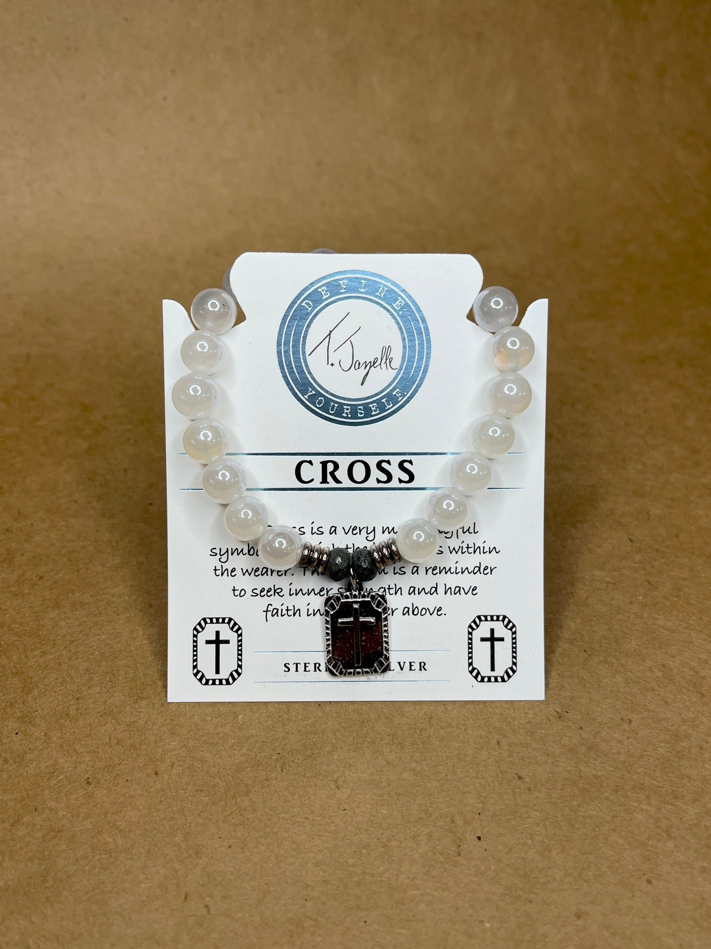 T. Jazelle Gemstone Charm Bracelets - Faith & Fortitude Collection