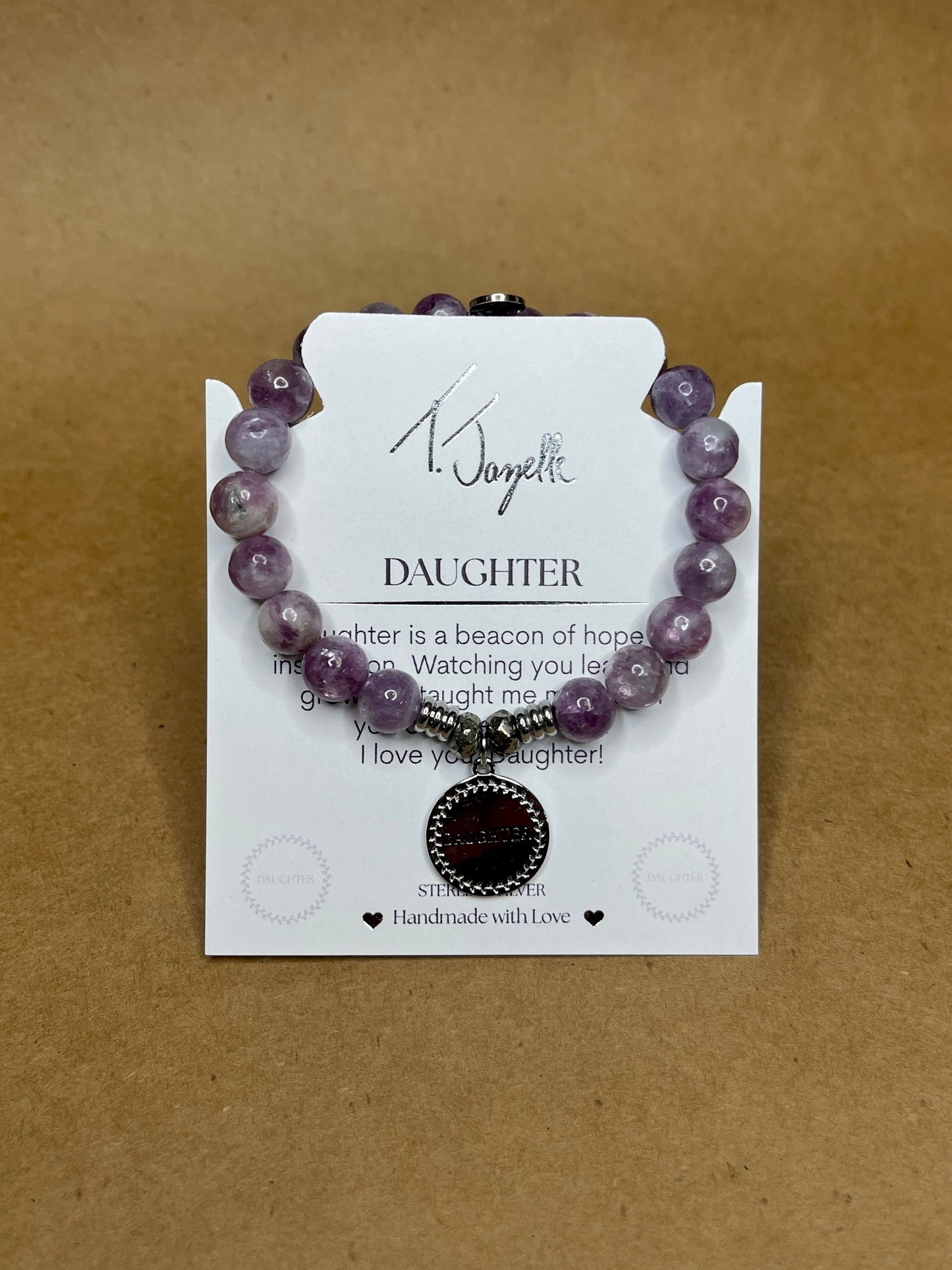 T. Jazelle Gemstone Charm Bracelets - Love & Family Collection