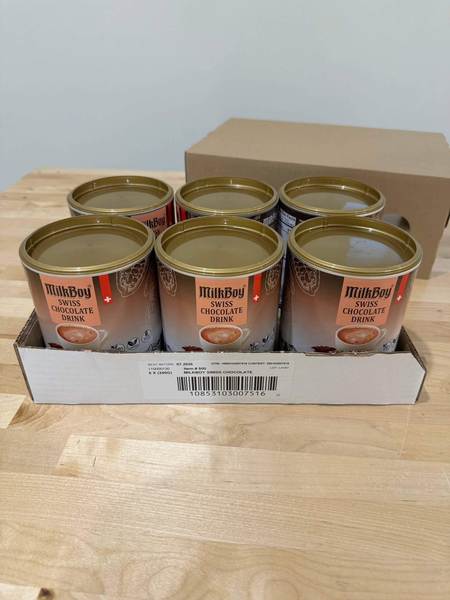 Milkboy Swiss Hot Cocoa 12oz. - New 100% Natural