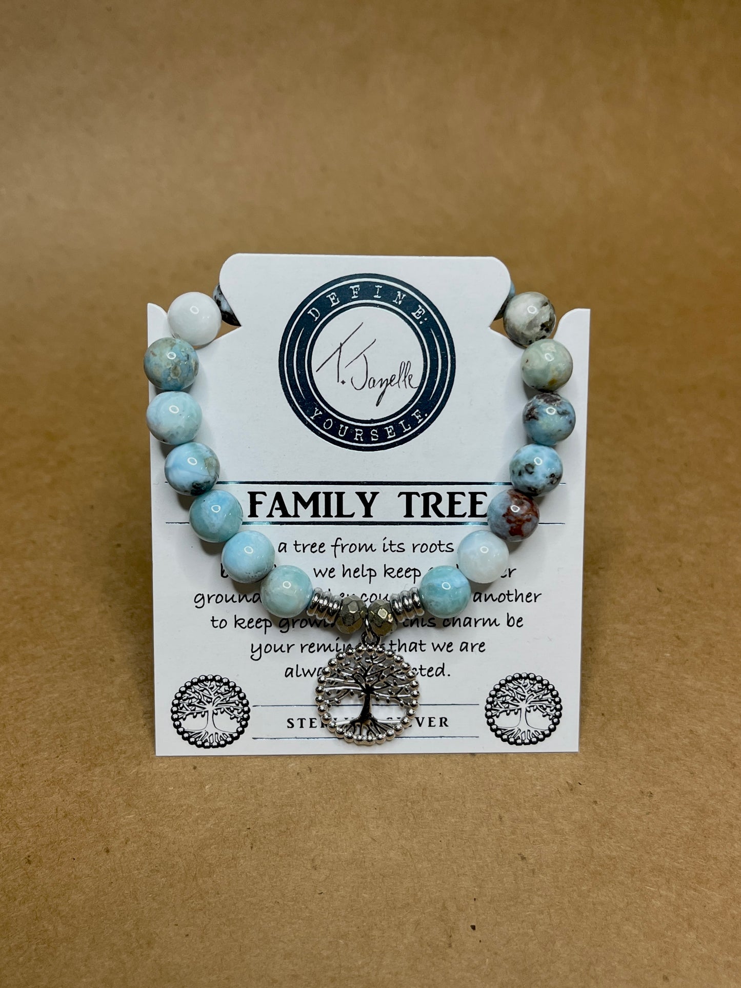 T. Jazelle Gemstone Charm Bracelets - Love & Family Collection