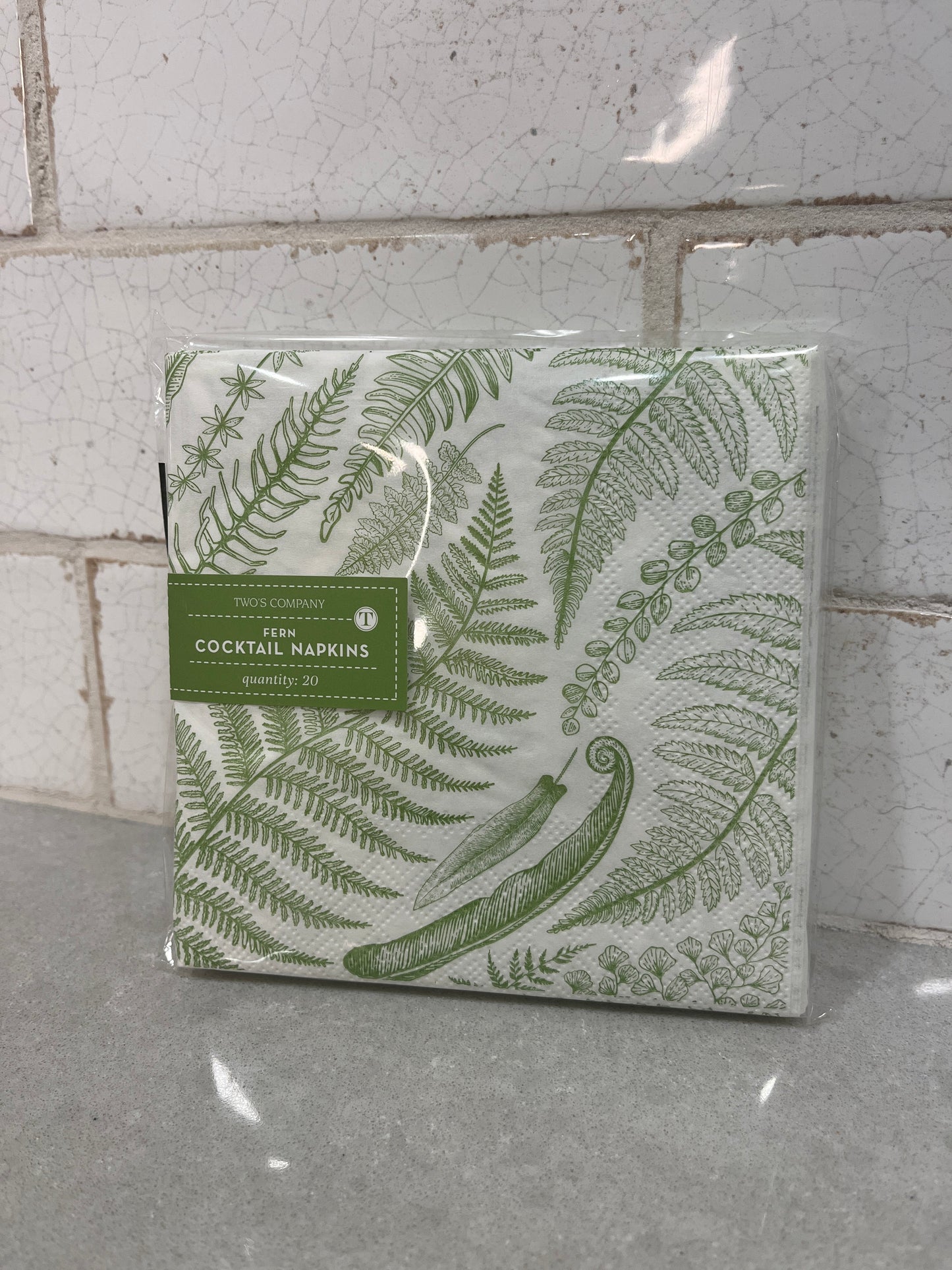 Fern Cocktail Napkins