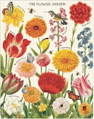 Flower Garden Vintage Puzzle