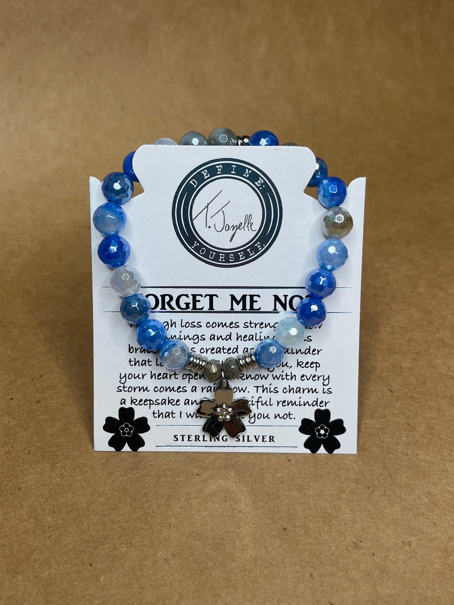 T. Jazelle Gemstone Charm Bracelets - Faith & Fortitude Collection