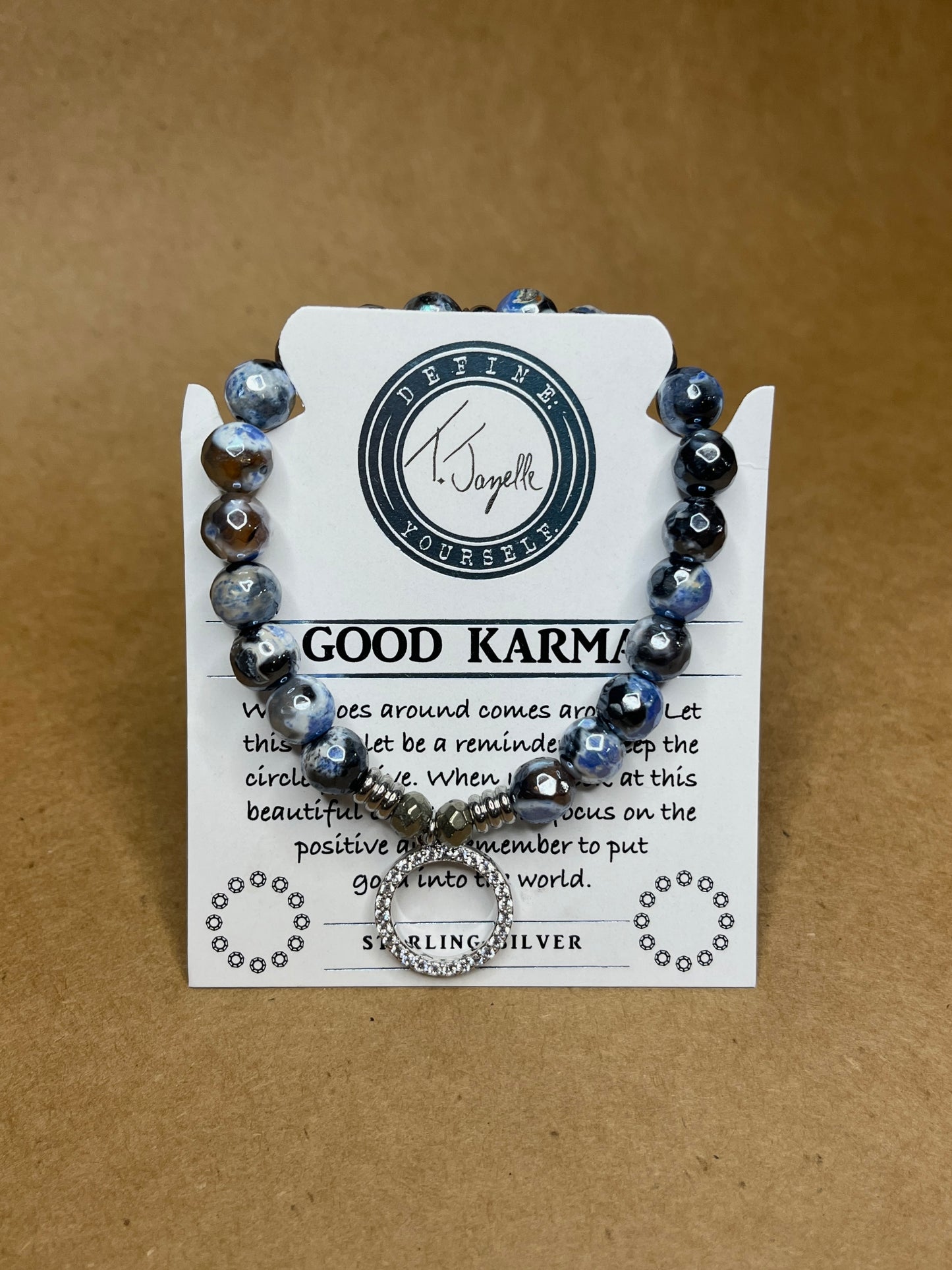 T. Jazelle Gemstone Charm Bracelets - Faith & Fortitude Collection