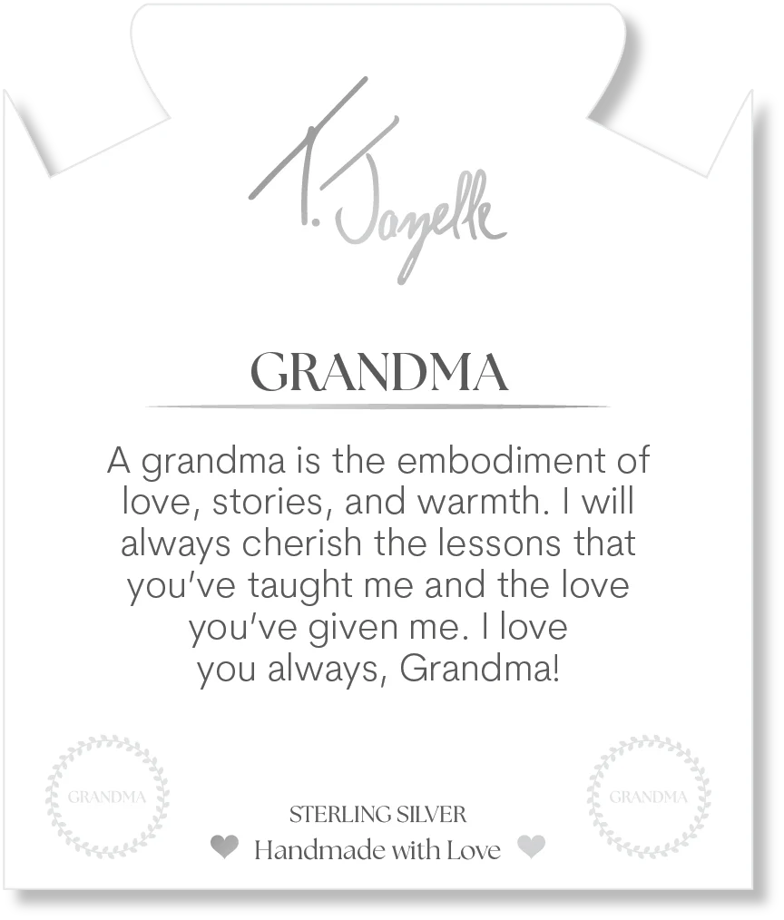 T. Jazelle Gemstone Charm Bracelets - Love & Family Collection