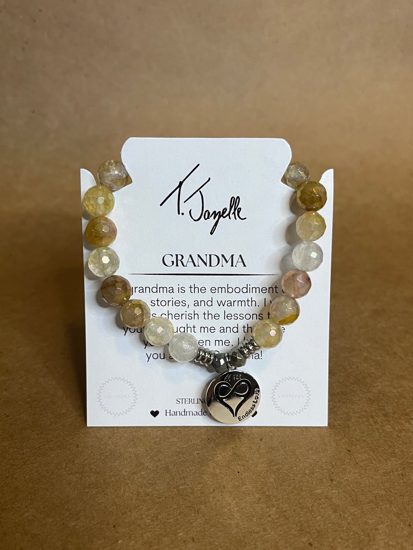 T. Jazelle Gemstone Charm Bracelets - Love & Family Collection