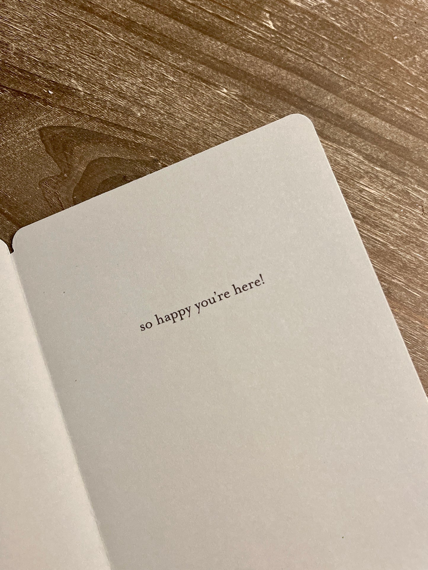 Hello Little One Novelty Card