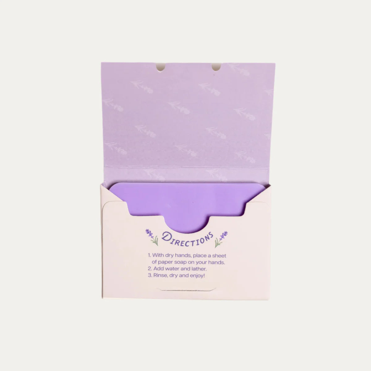 Lavender Paper Soap