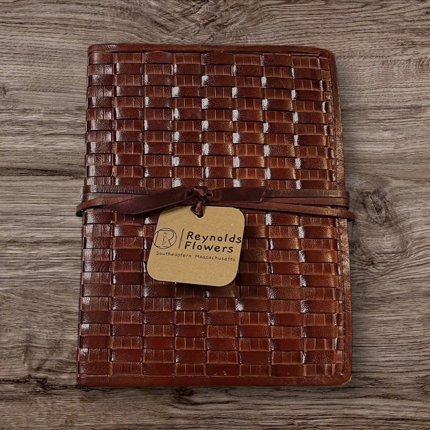Woven Leather Journal