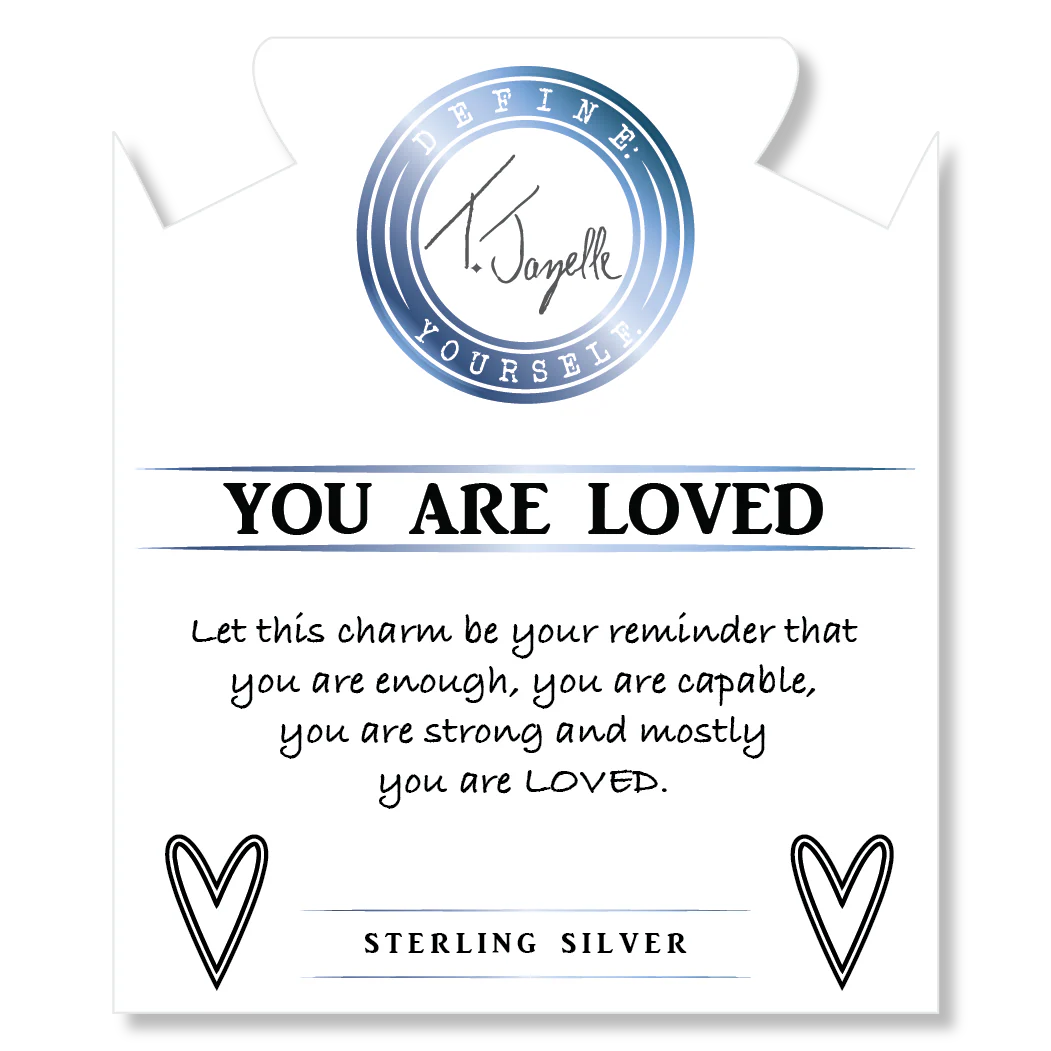 T. Jazelle Gemstone Charm Bracelets - Love & Family Collection