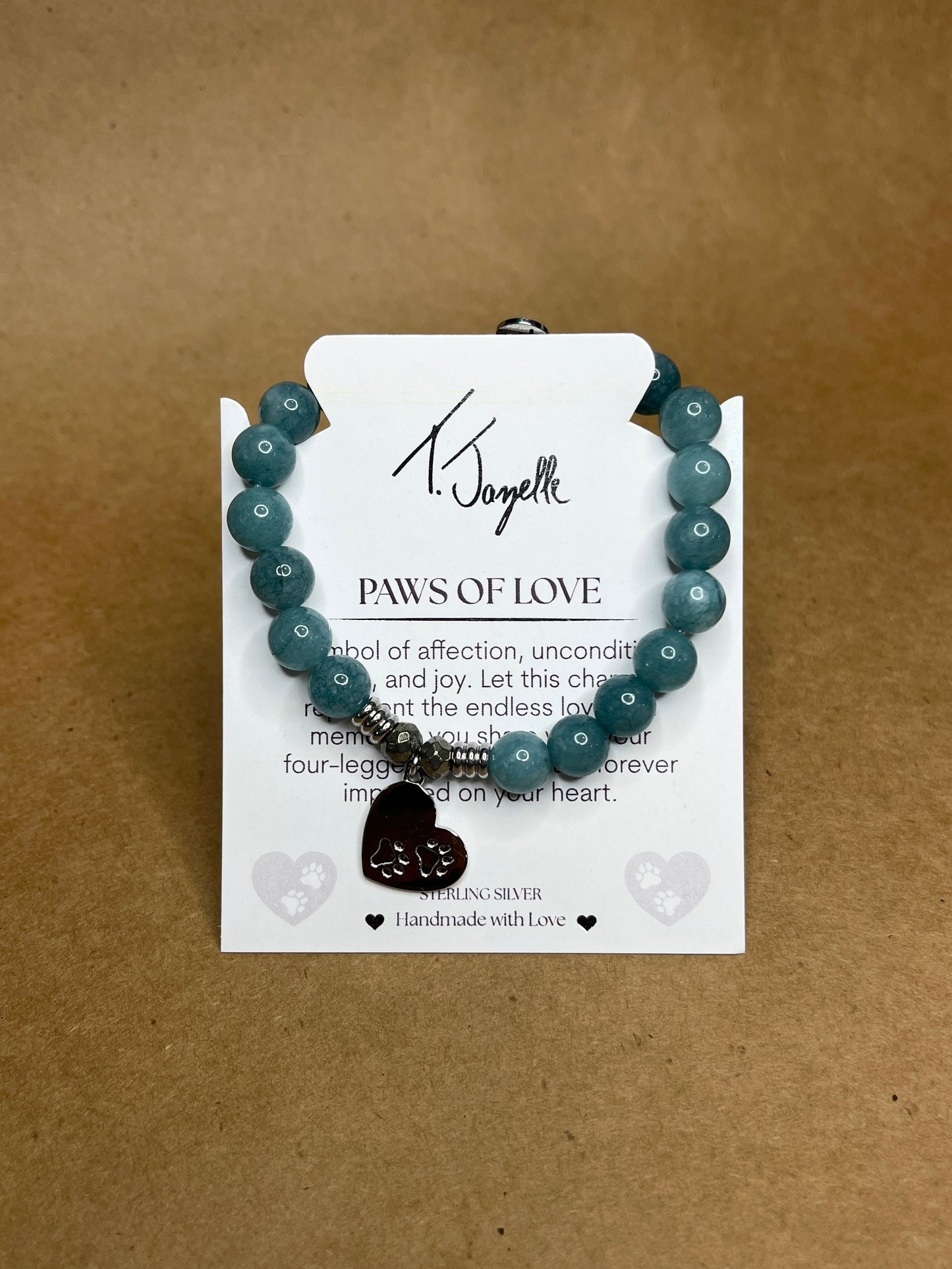 T. Jazelle Gemstone Charm Bracelets - Love & Family Collection