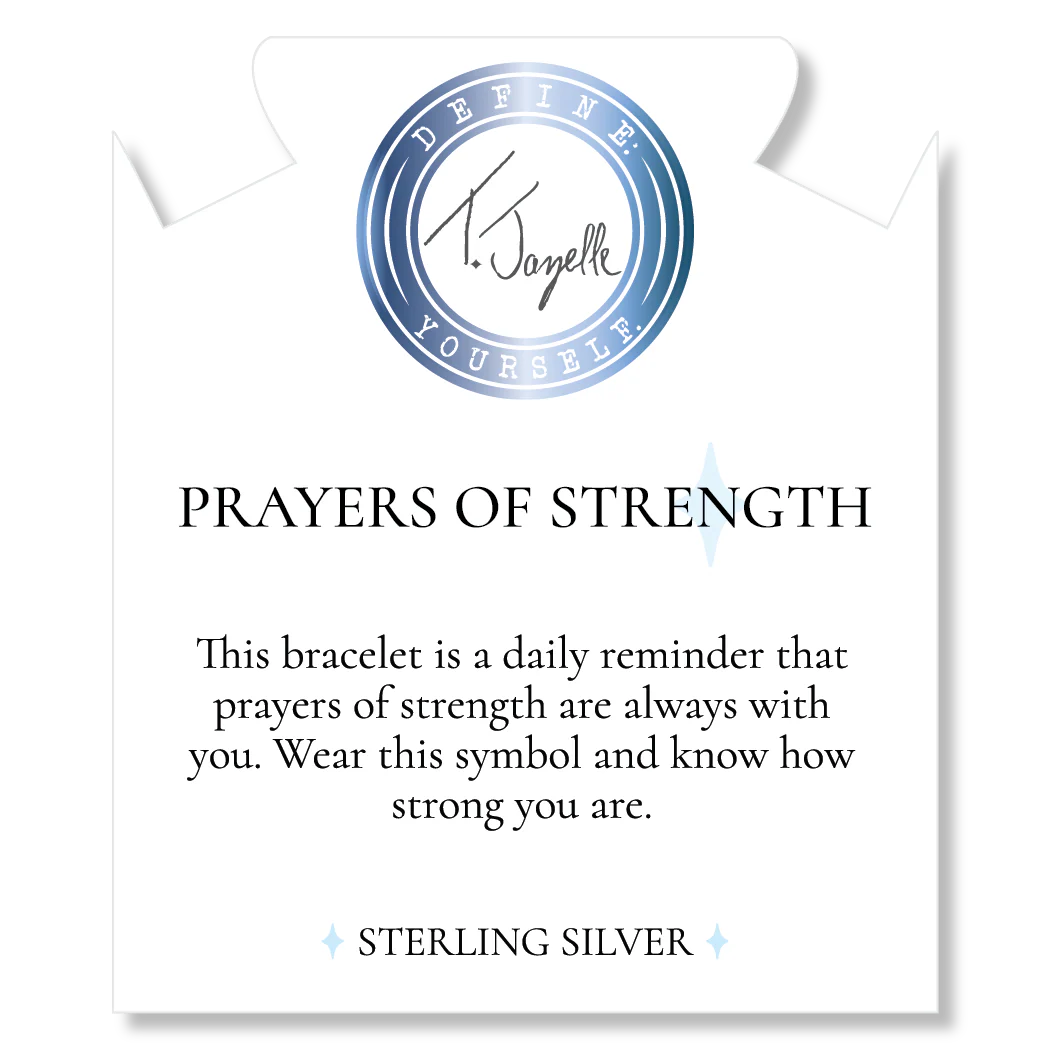T. Jazelle Gemstone Charm Bracelets - Faith & Fortitude Collection