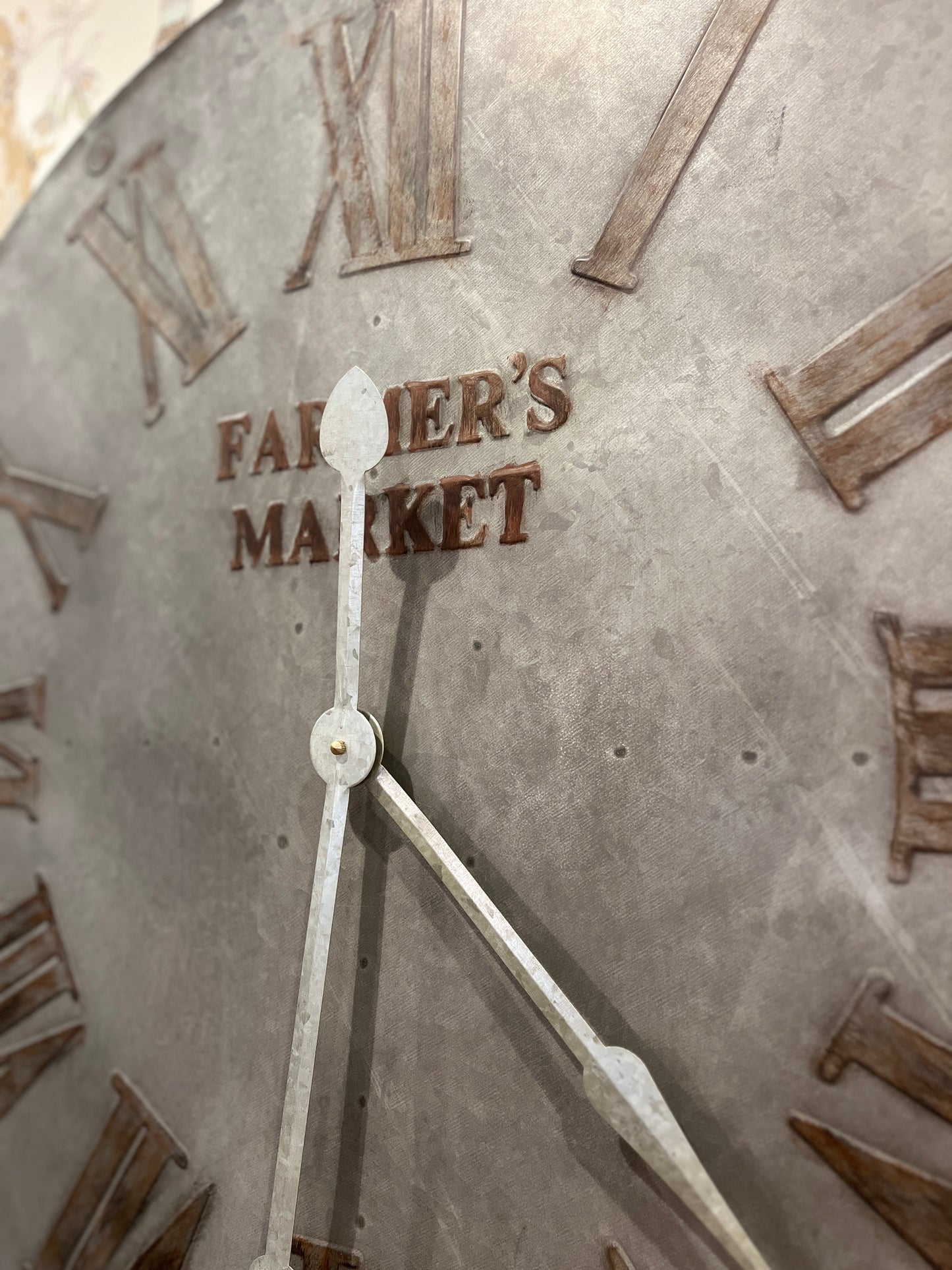 Retro "Farmer's Market" Clock