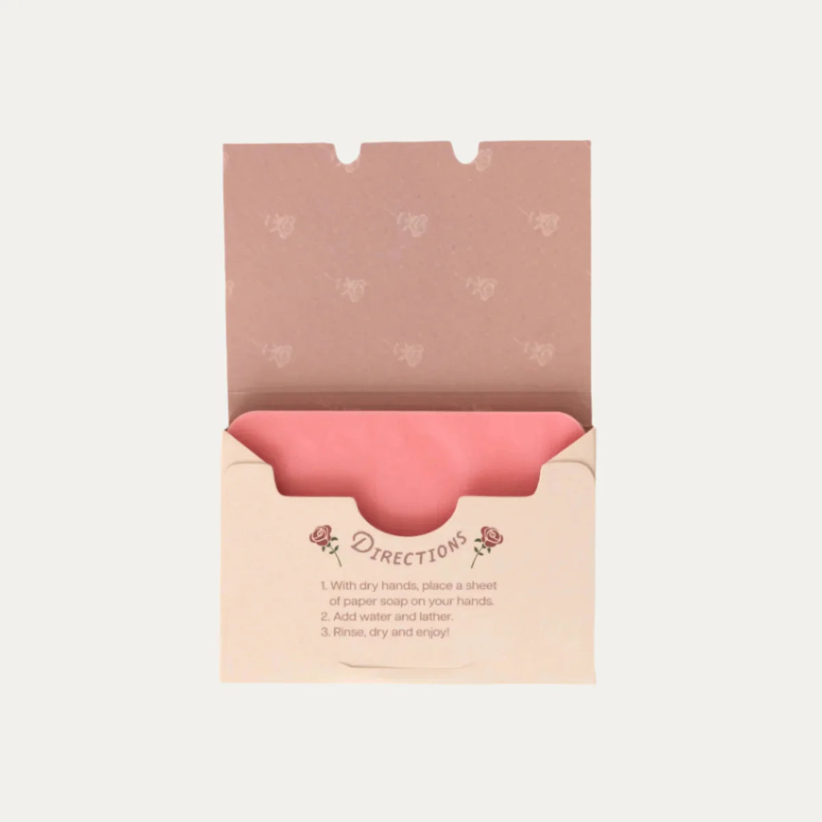 Rose Paper Soap