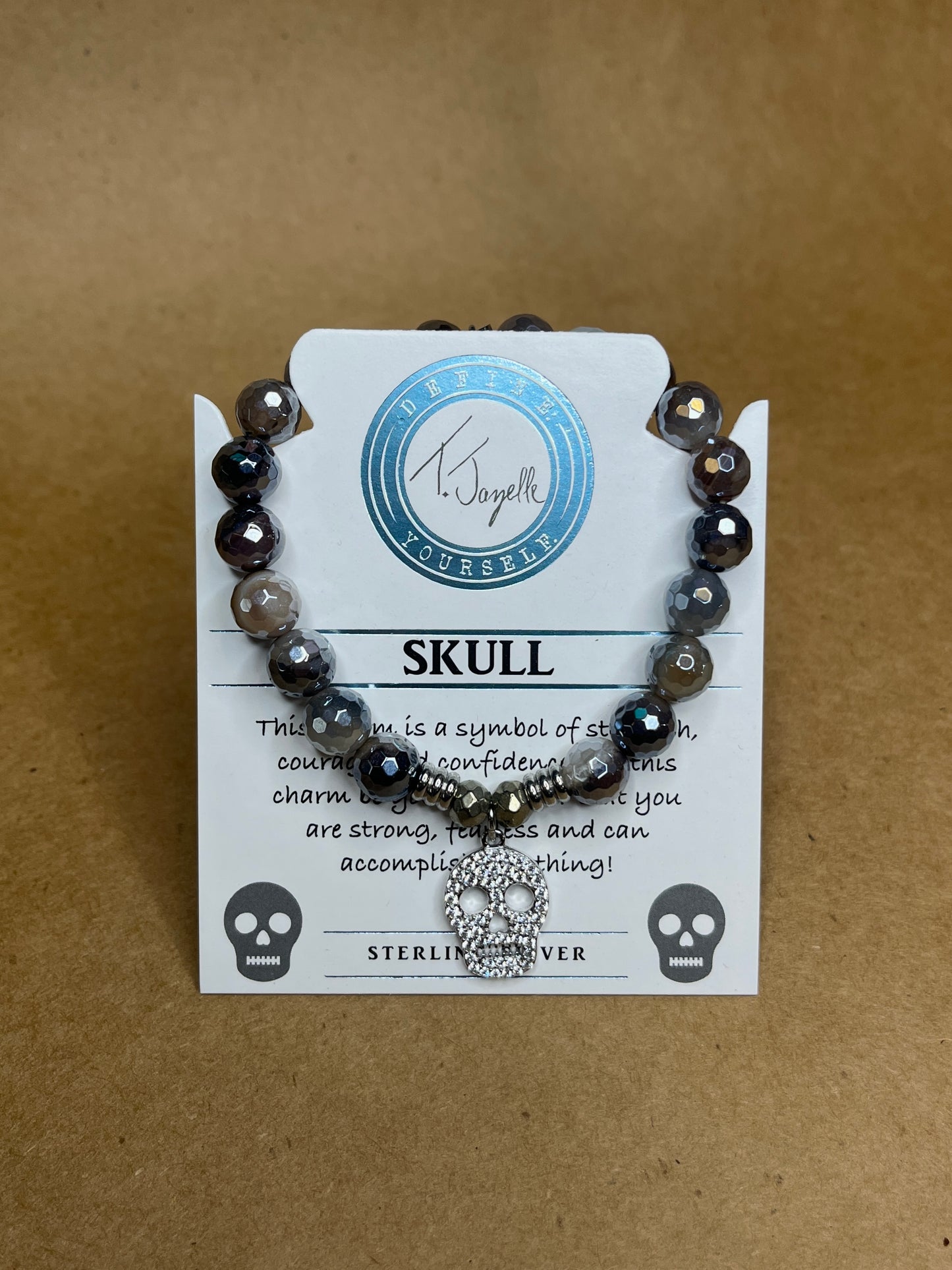 T. Jazelle Gemstone Charm Bracelets - Faith & Fortitude Collection