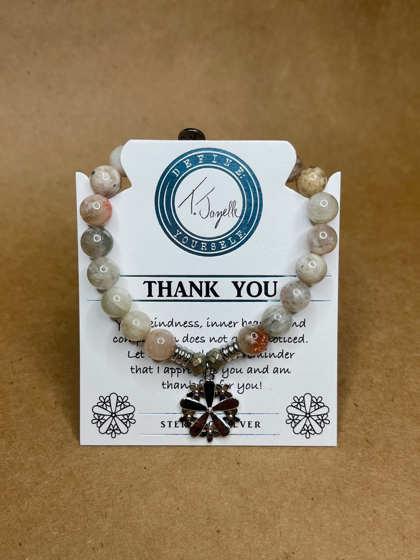 T. Jazelle Gemstone Charm Bracelets - Love & Family Collection