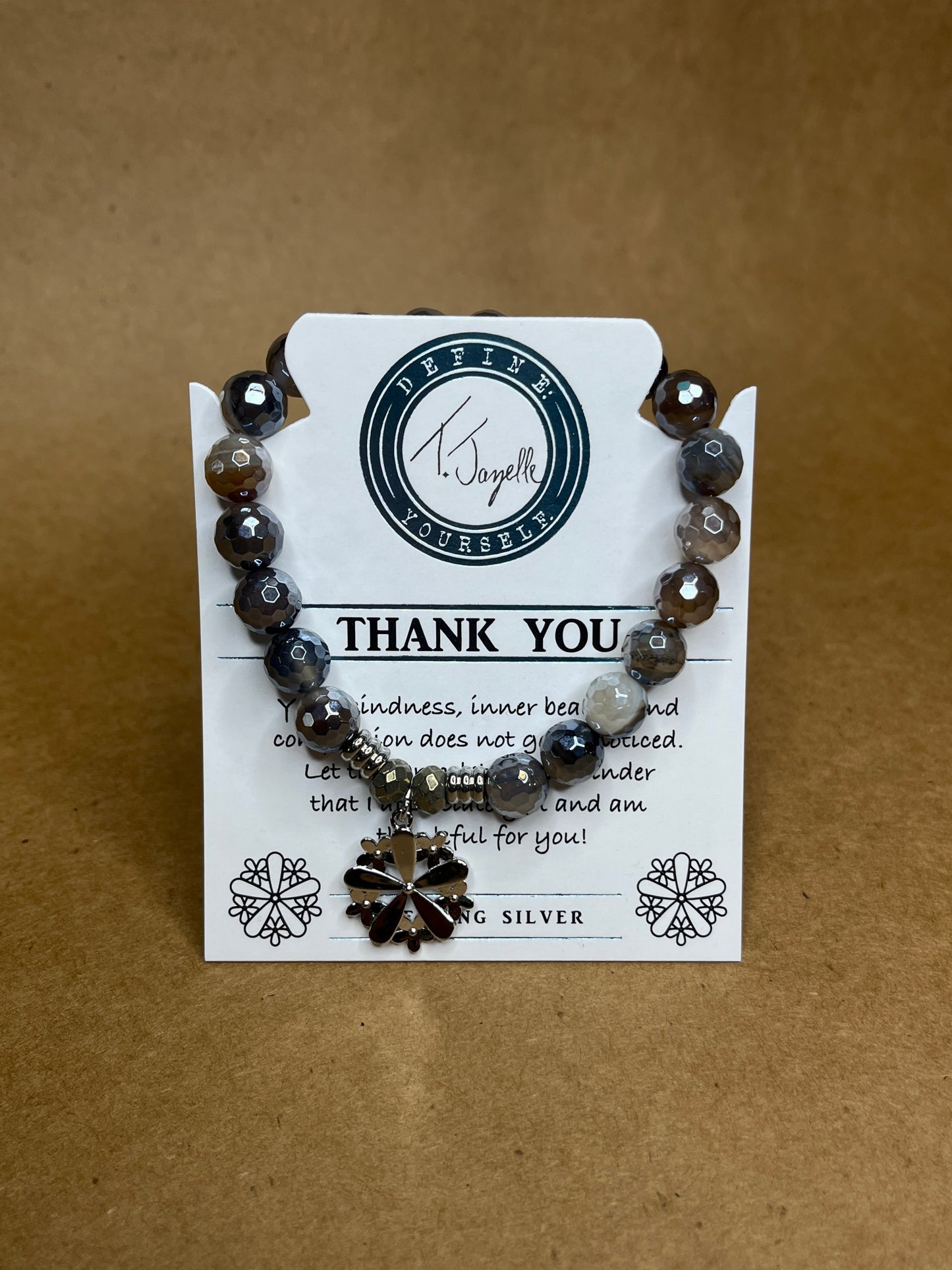 T. Jazelle Gemstone Charm Bracelets - Love & Family Collection
