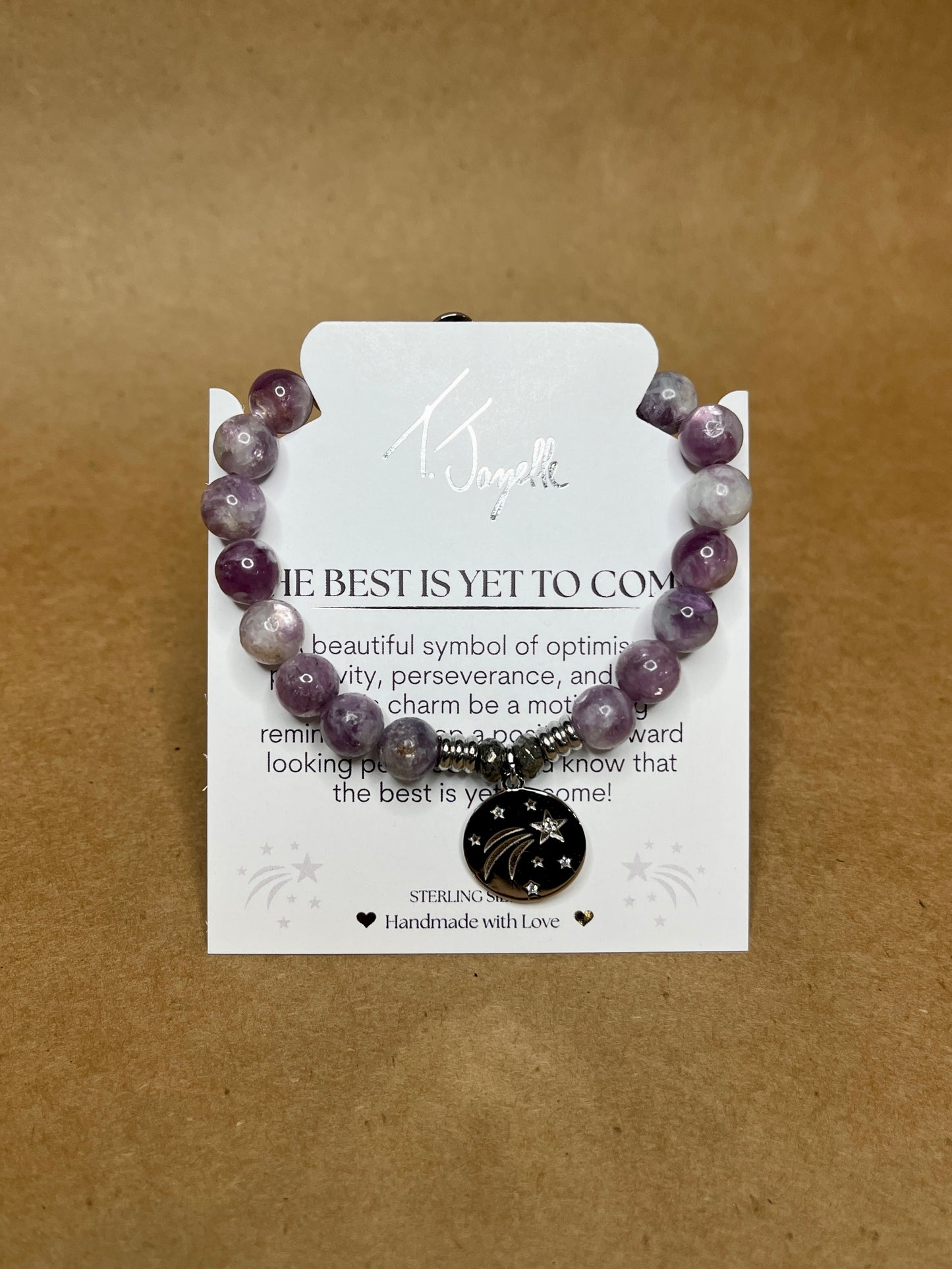 T. Jazelle Gemstone Charm Bracelets - Faith & Fortitude Collection