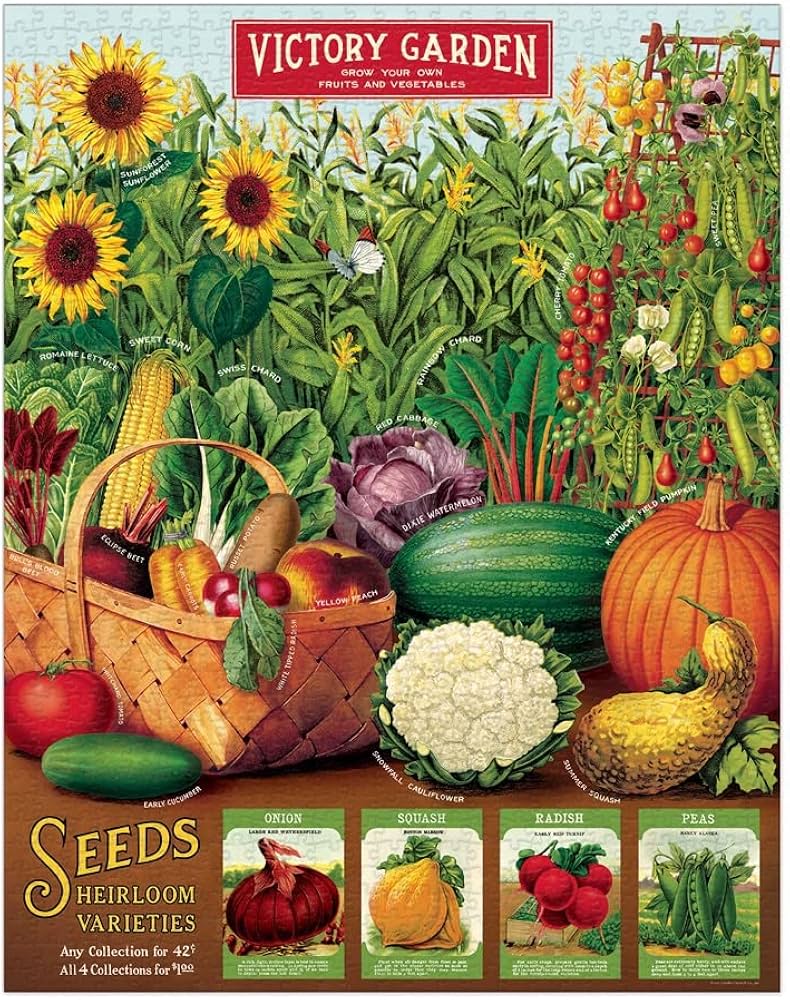 Victory Garden Vintage Puzzle
