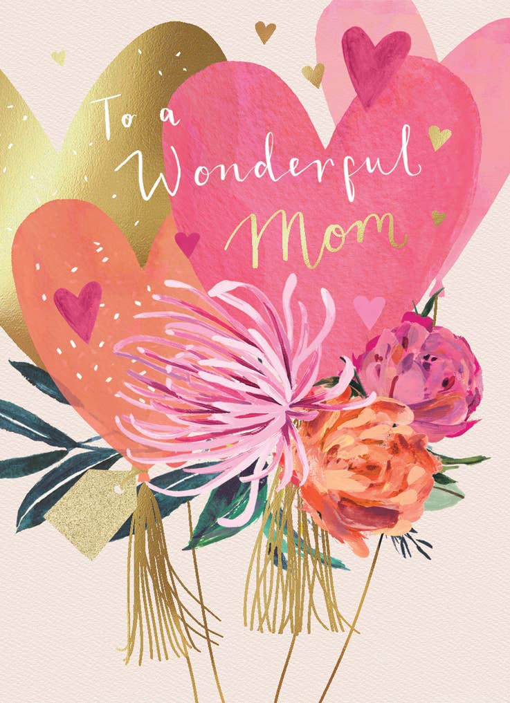 WONDERFUL MOM  | LOUISE TILER MOTHER'S DAY CARD