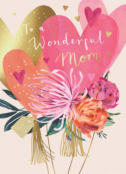 WONDERFUL MOM  | LOUISE TILER MOTHER'S DAY CARD