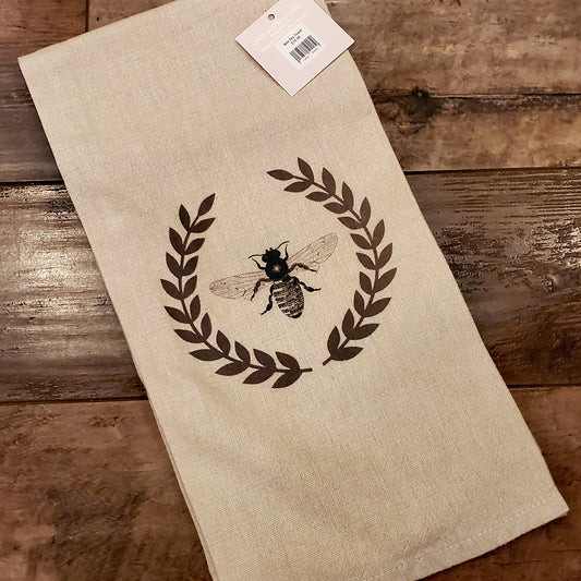 French Bee Tea Towel