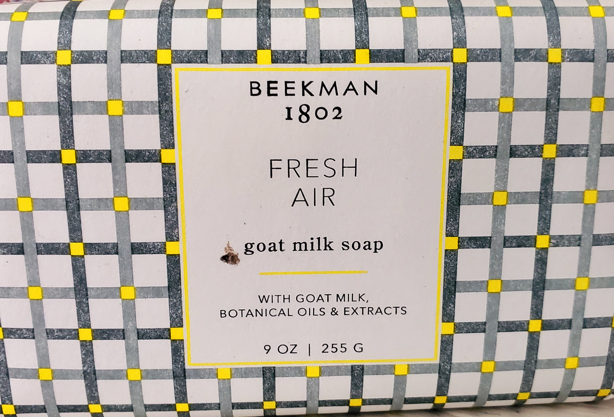 Beekman 1802 Goat Milk Soap Fresh Air, 9 Oz Bar