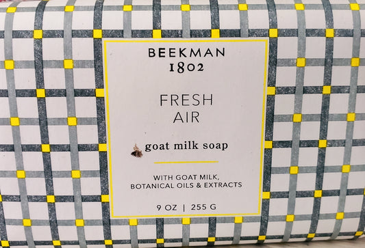 Beekman 1802 Goat Milk Soap Fresh Air, 9 Oz Bar