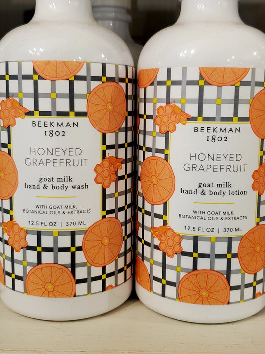 Beekman 1802 Honeyed Grapefruit Hand & Body Wash 12.5oz