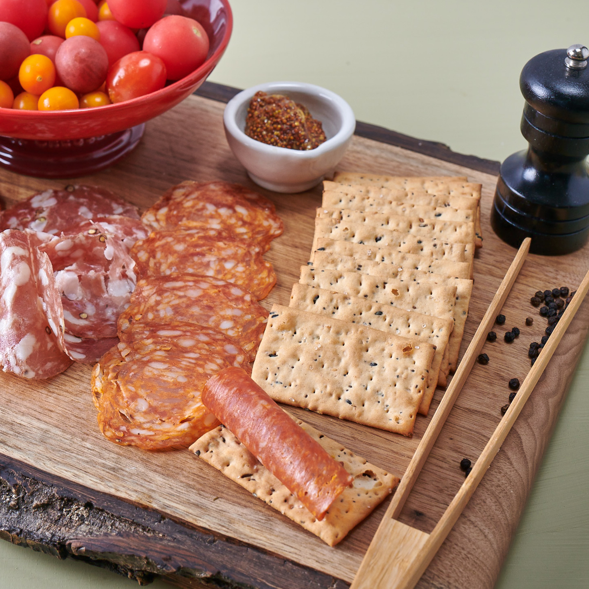 Everything & More Charcuterie Crackers