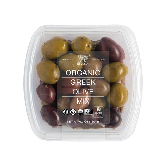 Organic Greek Olive Mix Deli Cup