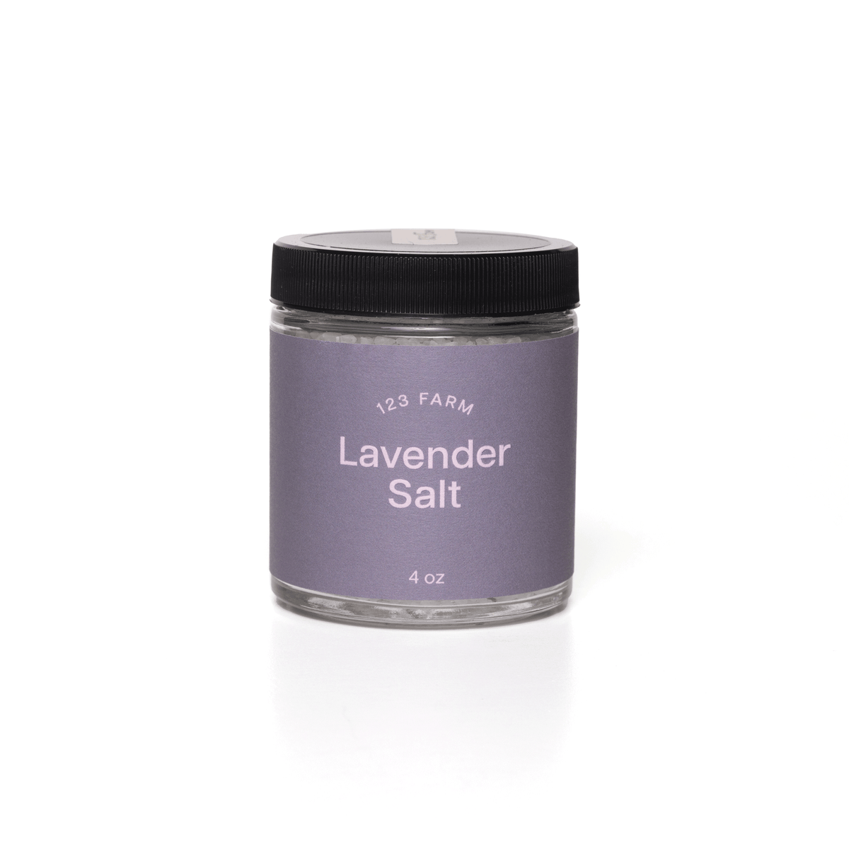 Lavender Salt – 123 Farm Gourmet Seasoning, 4 oz