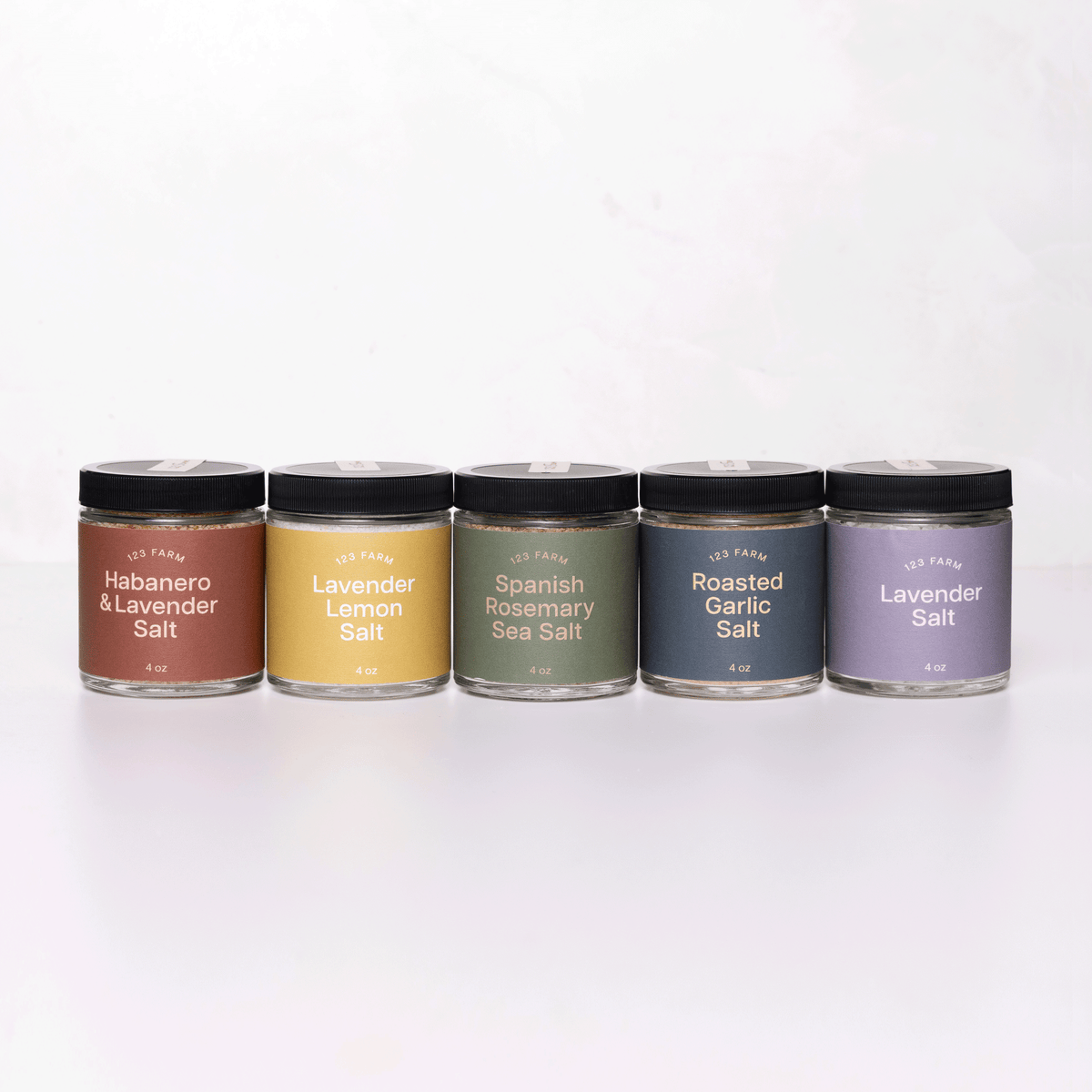 Lavender Salt – 123 Farm Gourmet Seasoning, 4 oz
