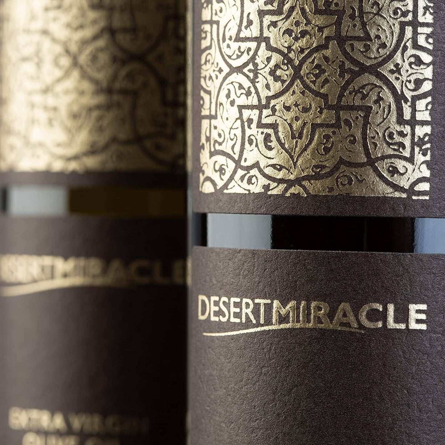 DESERT MIRACLE Organic Extra Virgin Olive Oil | Glass Bottle: DESERT MIRACLE 250ML