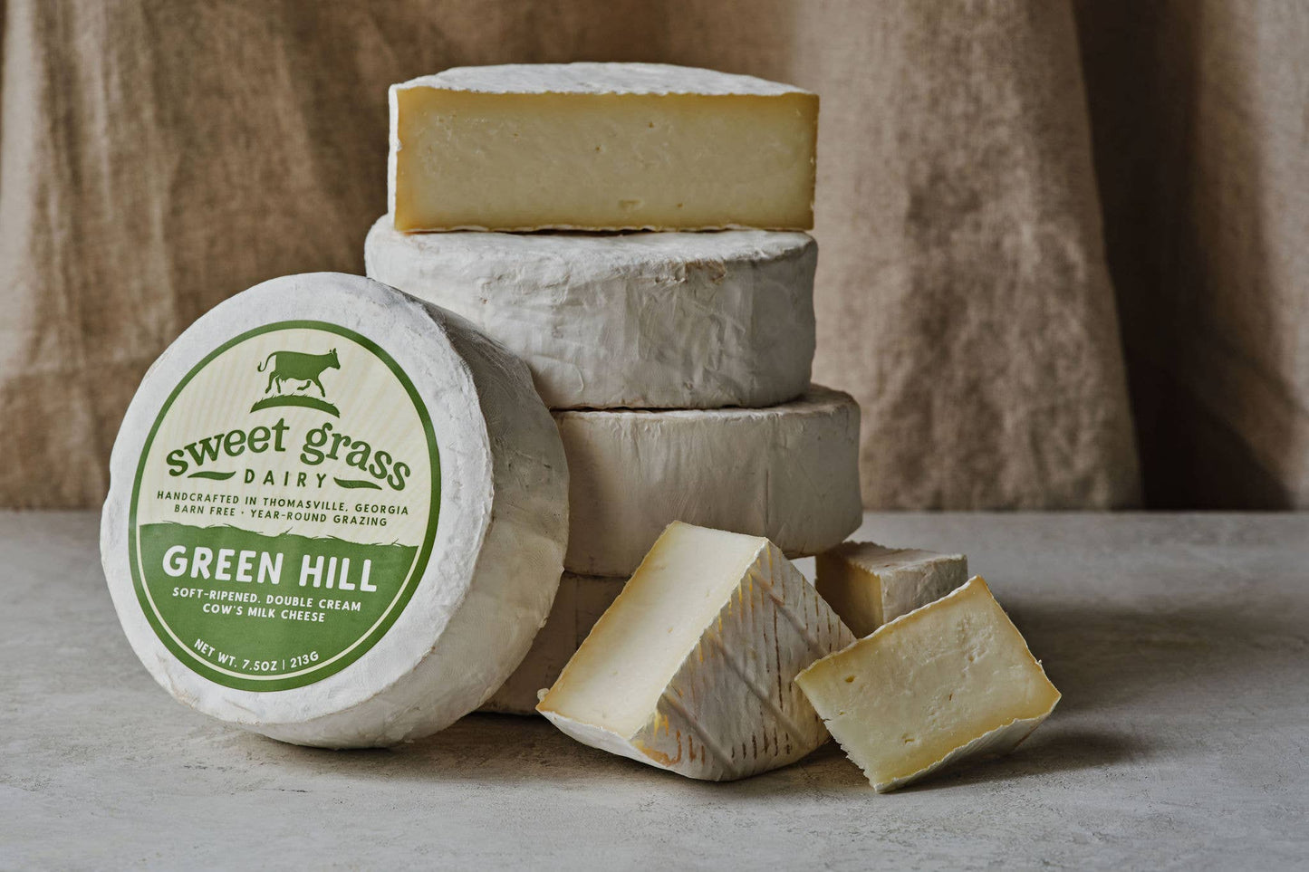 Sweet Grass Green Hill Double Cream Cheese