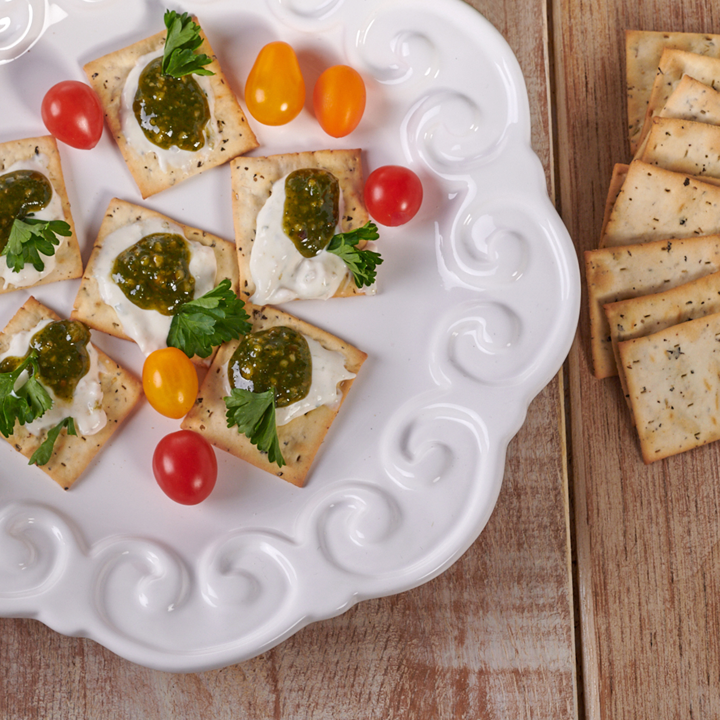 Olive Oil & Herb Snack Crackers
