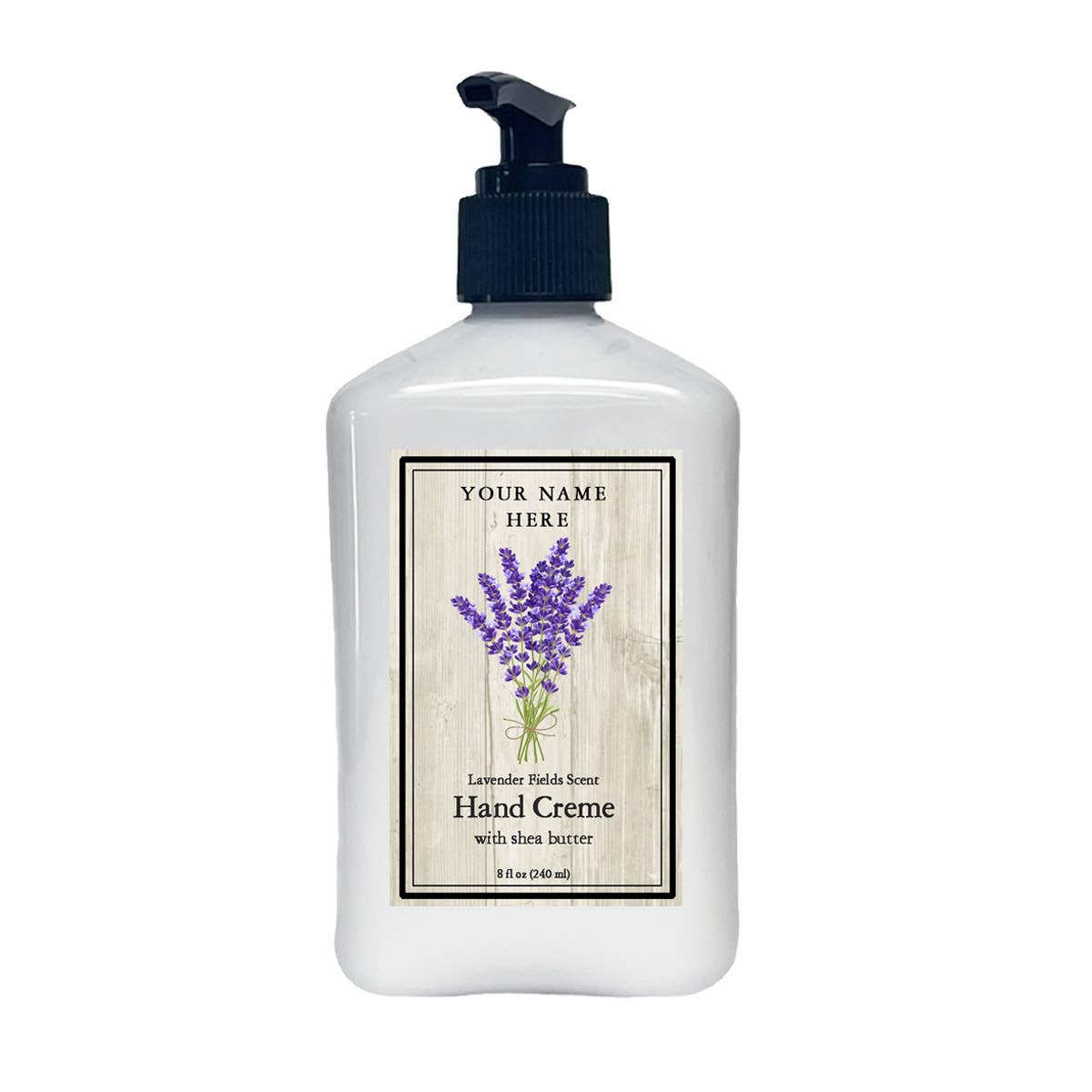 Customizable Farm Market Lavender Hand Creme 8 oz