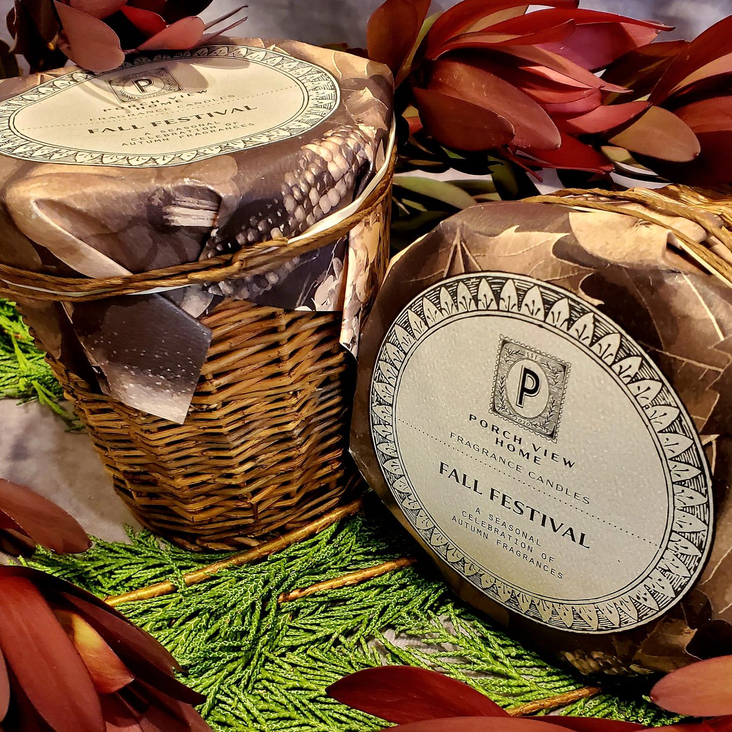 Porchview Fall Festival Candle