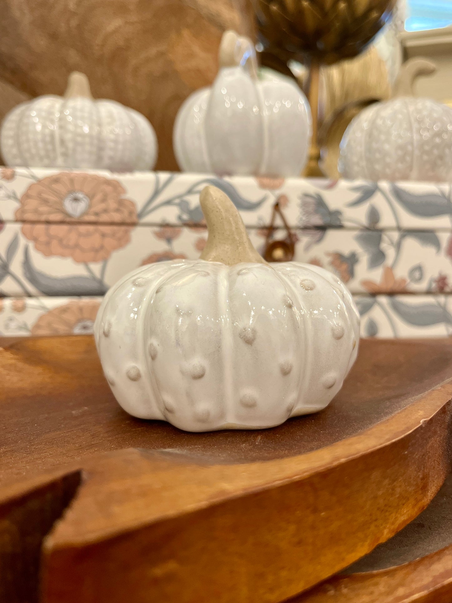 Mini Pumpkins Set of Four