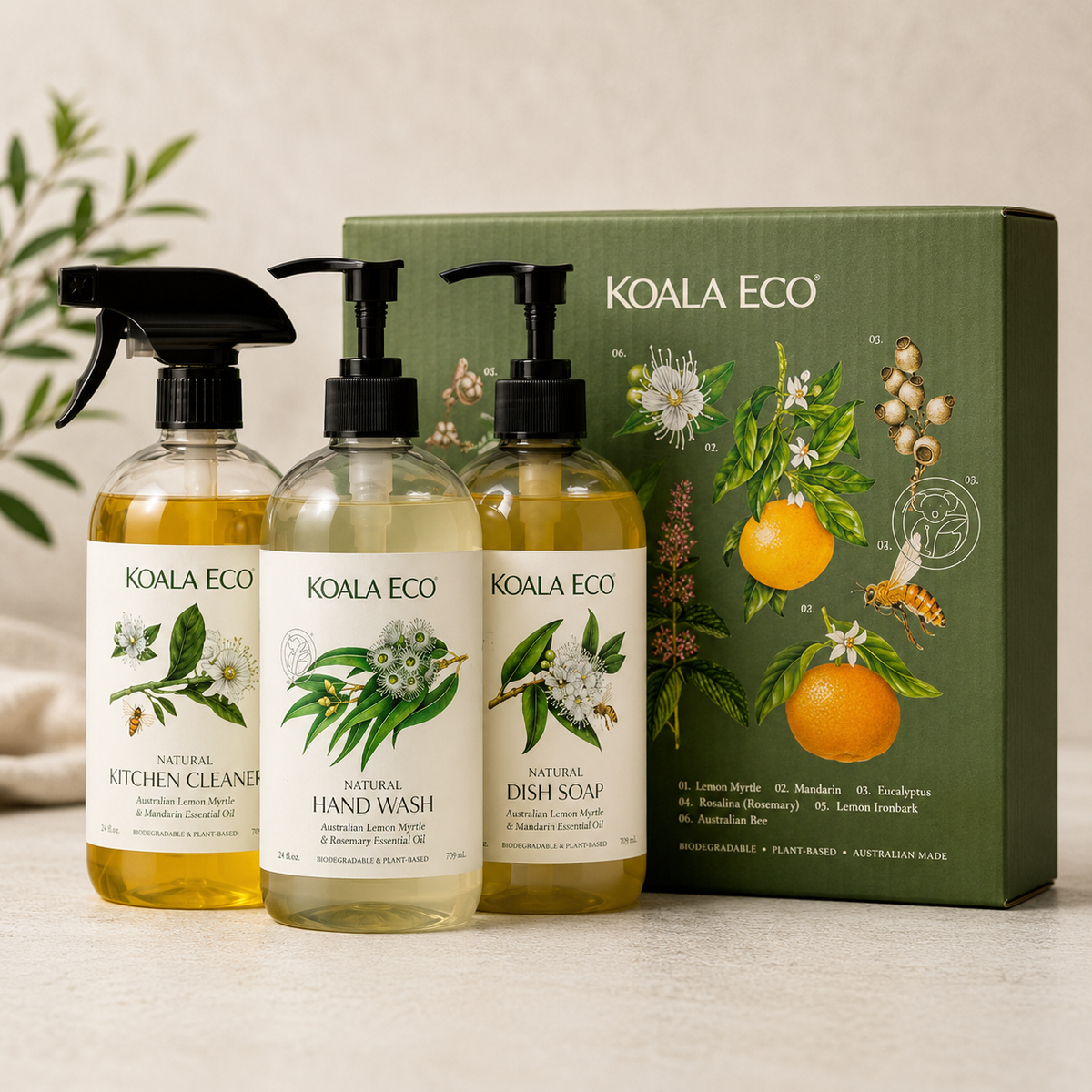 Nature Studies Gift Set | for a clean home, body & mind 