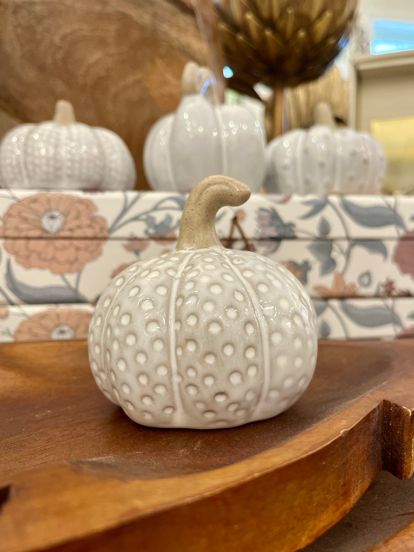 Mini Pumpkins Set of Four