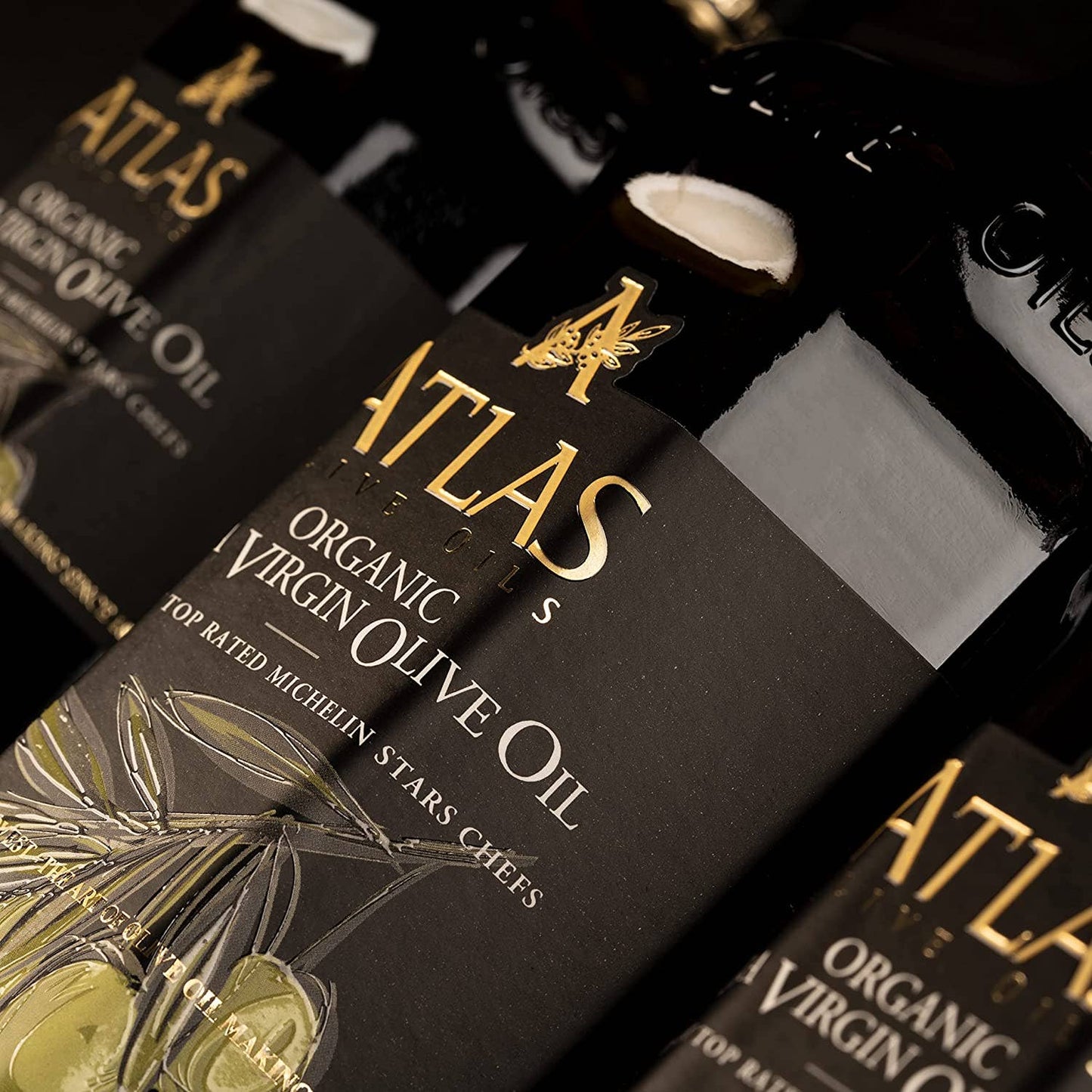 Atlas Organic Extra Virgin Olive Oil | Glass bottles: ATLAS 1L