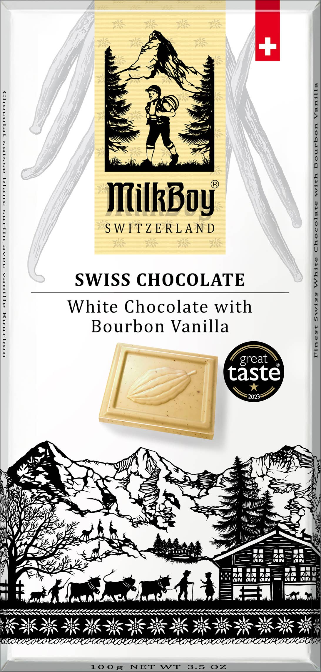 White Chocolate with Bourbon Vanilla